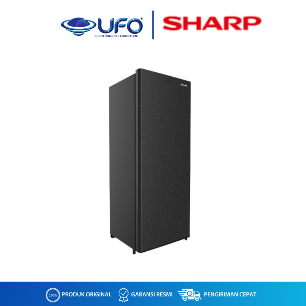 SHARP FJM198AHS Sharp Standing Freezer 185 Liter