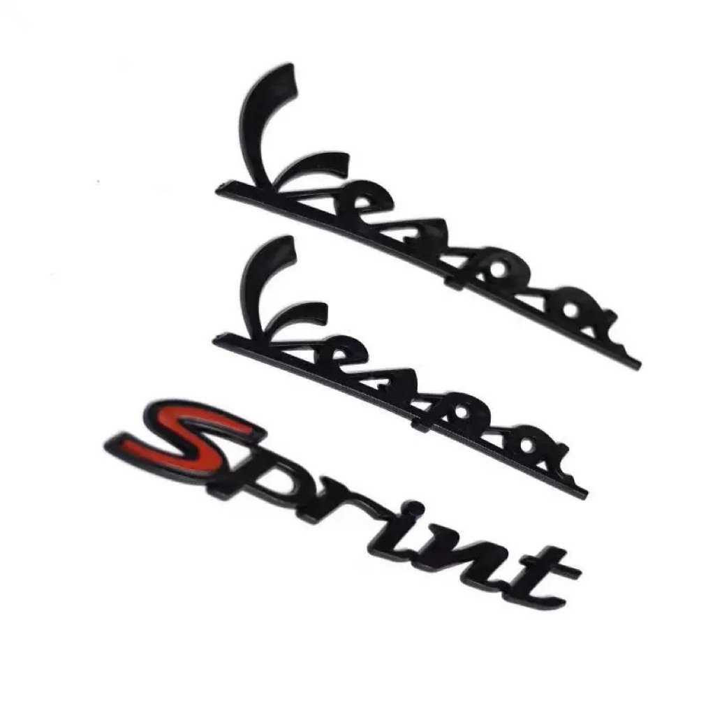 Emblem Vespa Matic Sprint Black Edition