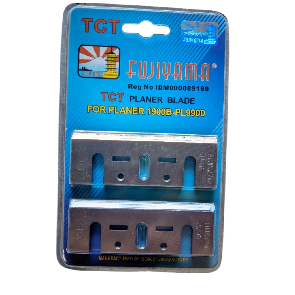 Pisau Serut TCT FUJIYAMA 1900B-PL9900 – Planer Blade Tajam & Tahan Lamaa