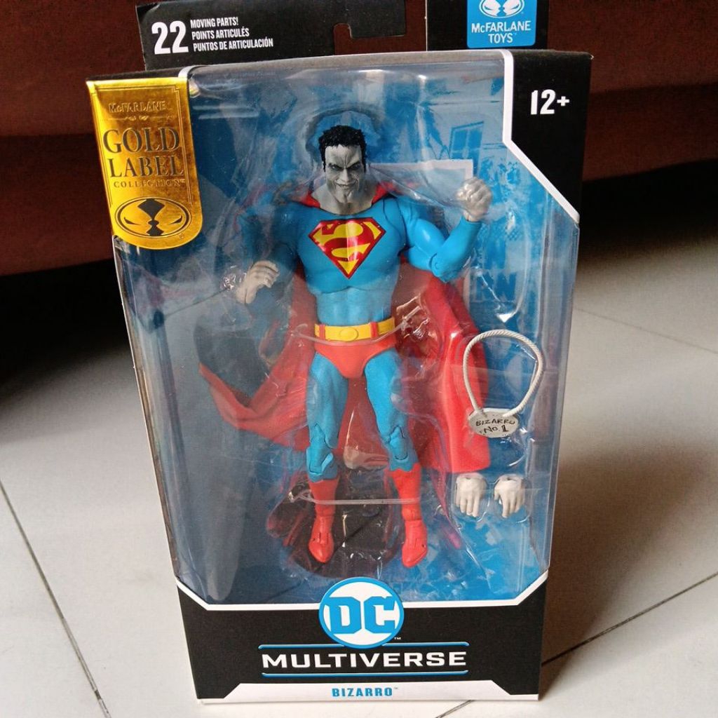 mcfarlane dc multiverse bizarro misb