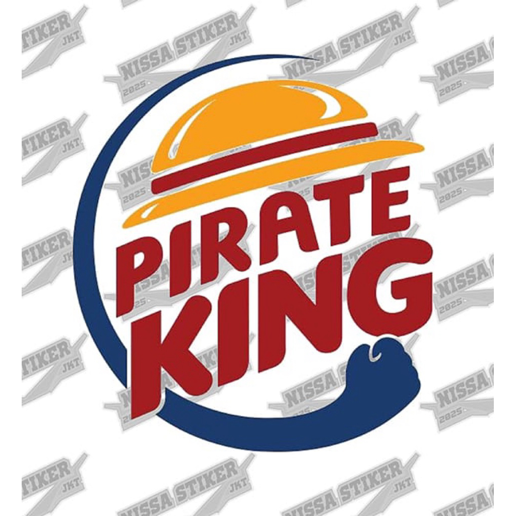 

Stiker cutting one piece pirate king stiker murah berkualitas