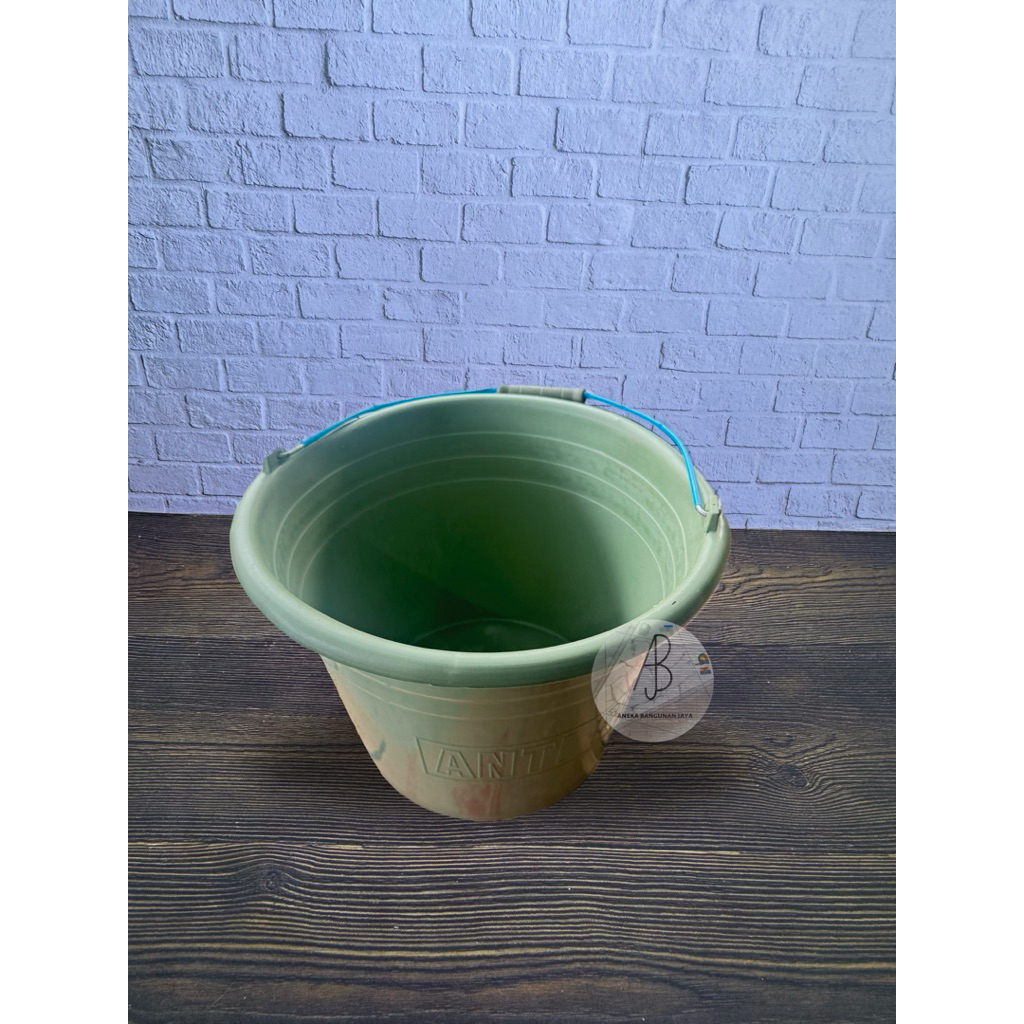 Ember Cor HIJAU ANTI PECAH BESAR / Ember Cor Plastik / Ember MURAH / Ember Anti Pecah / Timba Air An