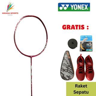 Raket Badminton Yonex Astrox lite 45i + Sepatu Hi-Qua G-two Original