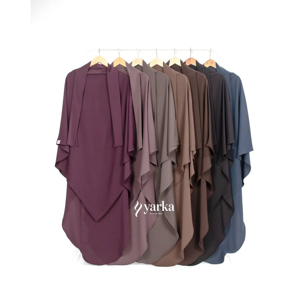 FRENCH KHIMAR YUMNA NEW ILYANA SILK