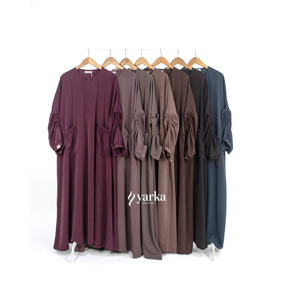 YUMNA ABAYA NEW ILYANA SILK  YARKA
