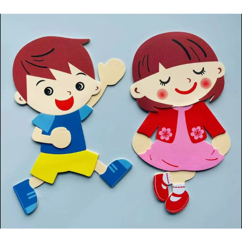 

Kerajinan Busa EVA Dekorasi Dinding 3D Papan Tulis / Hiasan Papan Tulis