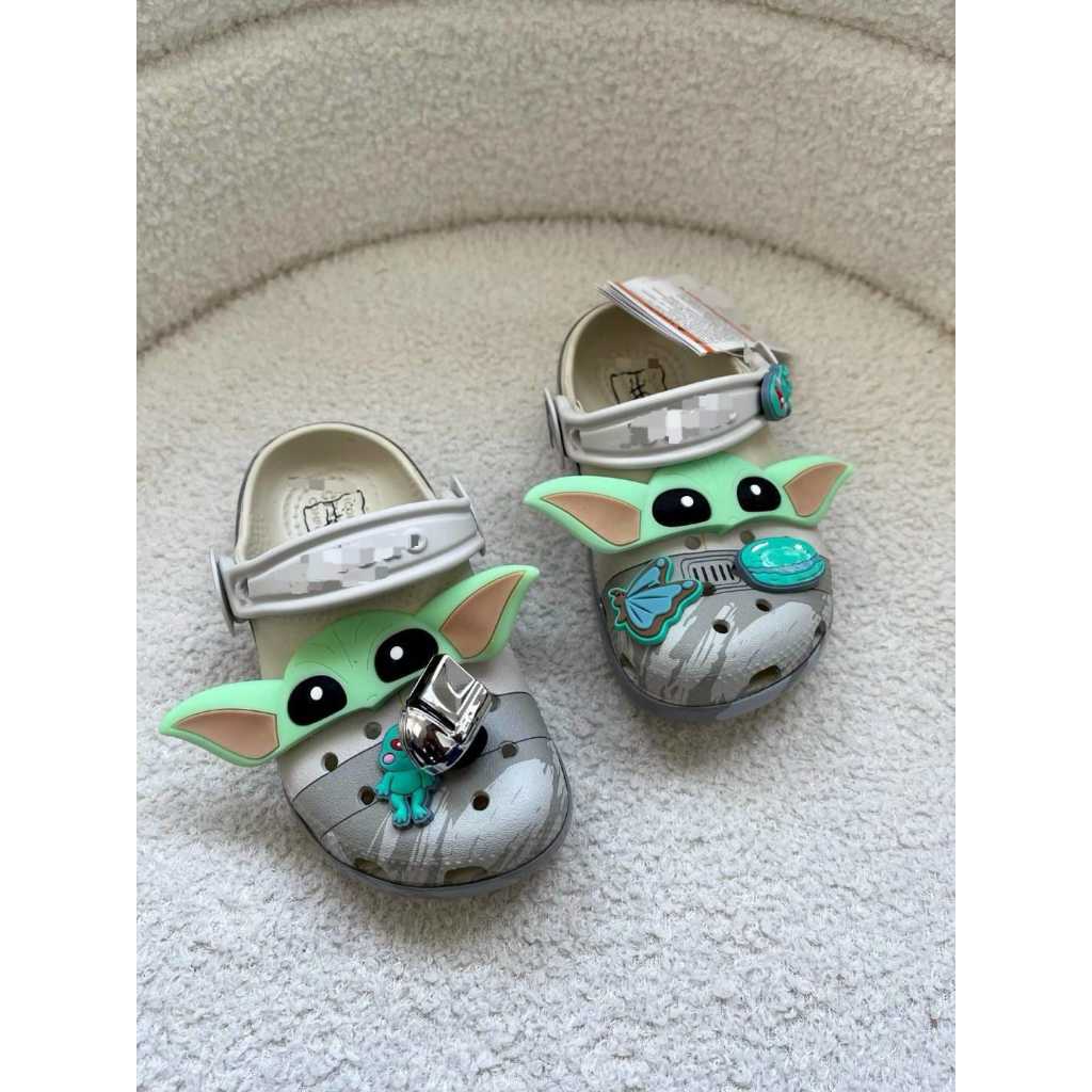 MINI Grogu Sandal Anak Cowo Cewe Alien Sendal Slip On Kecil CRS039