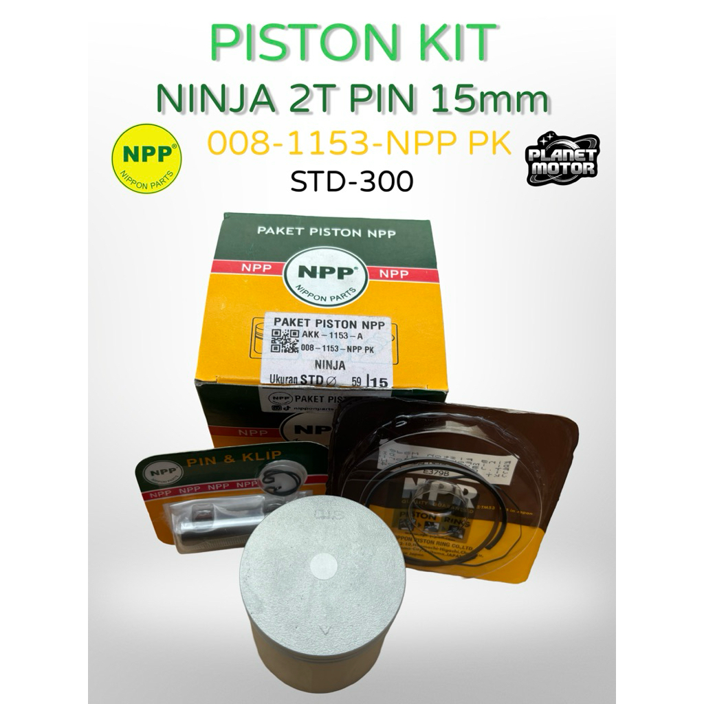 PISTON KIT NINJA 2 TAK 1153