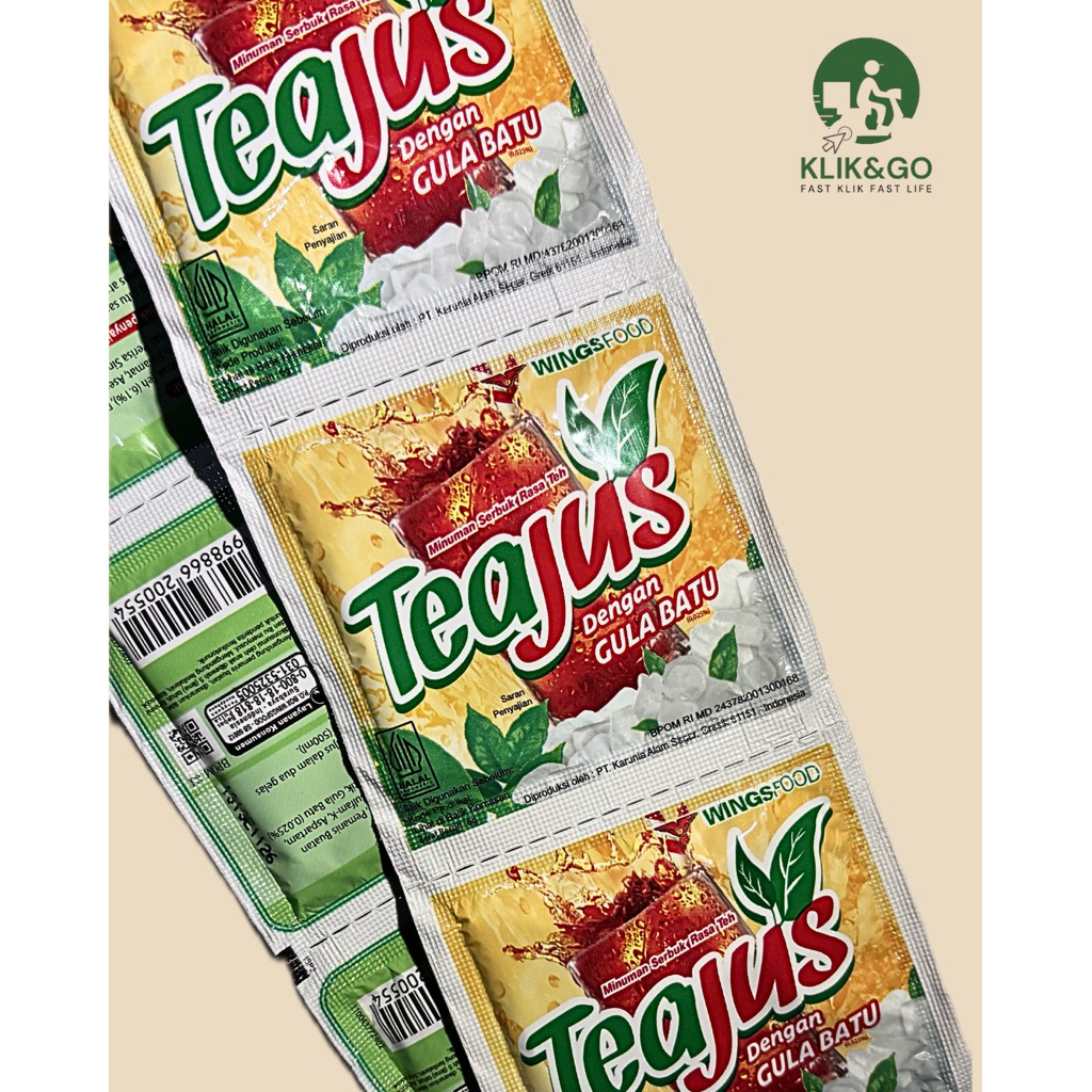

Minuman Bubuk Instan Tea Jus Gula Batu Tea jus gula batu sachet tea jus gula batu renceng