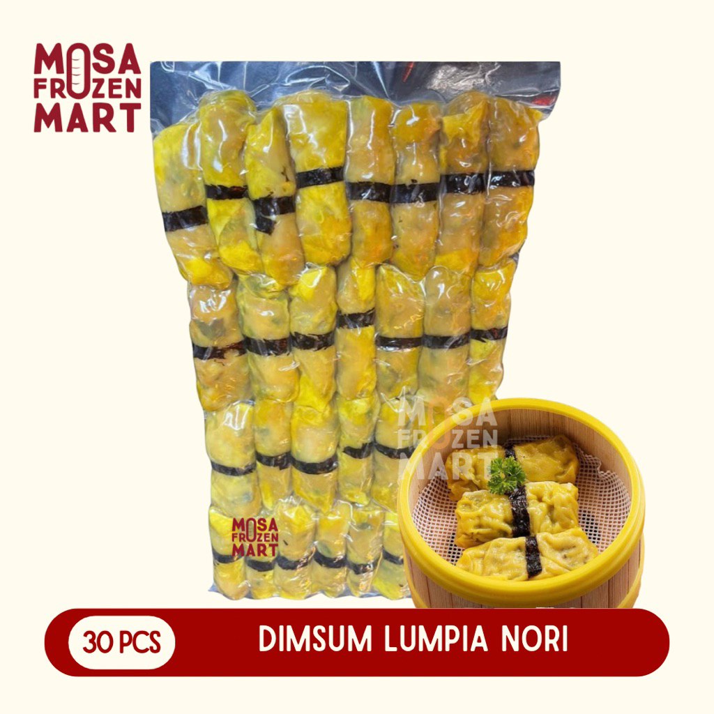 

Dimsum Lumpia Nori Pack Besar Isi 30 Pcs