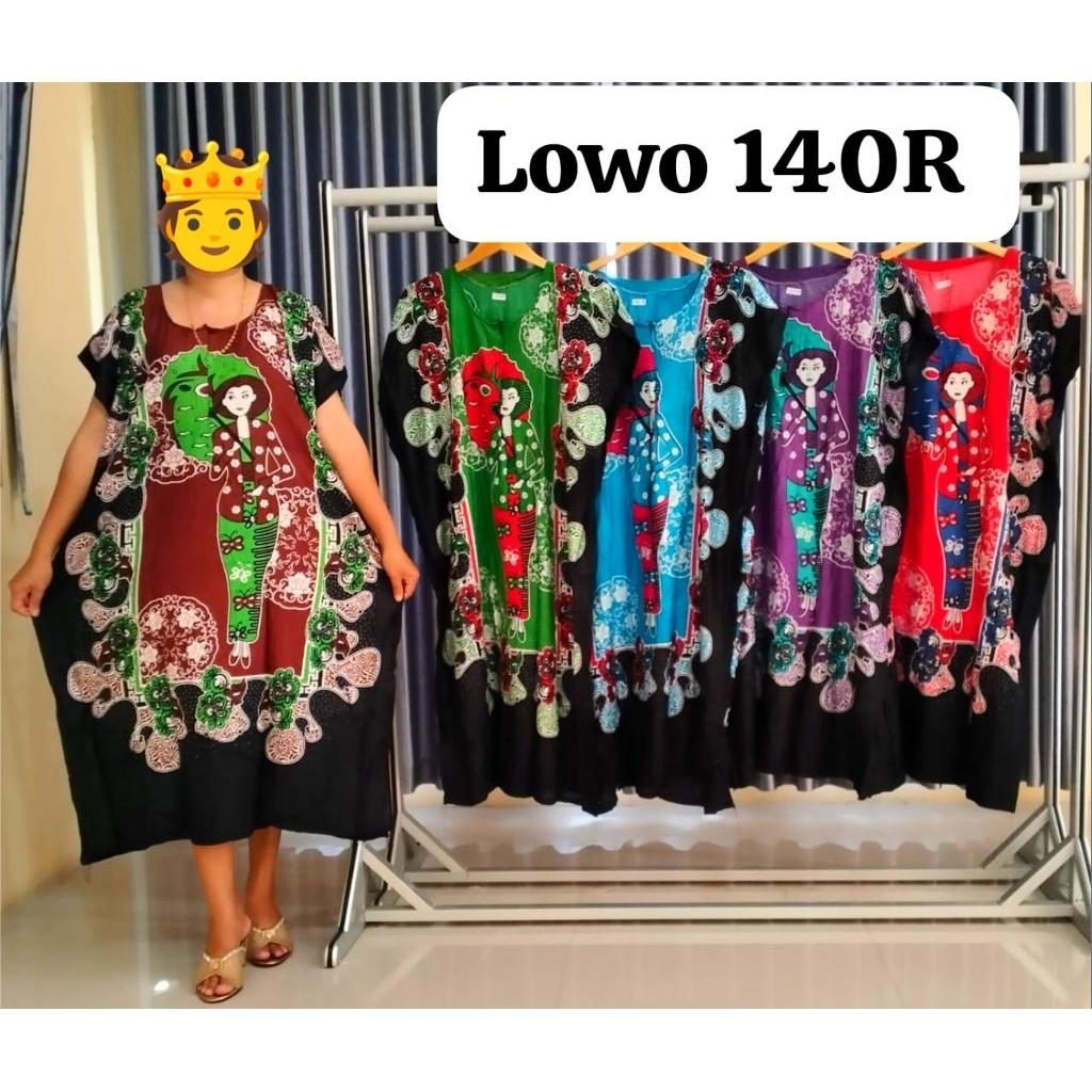 Daster LOWO Jumbo LD 140 (BUSUI) Rayon //Harga Grosir Termurah