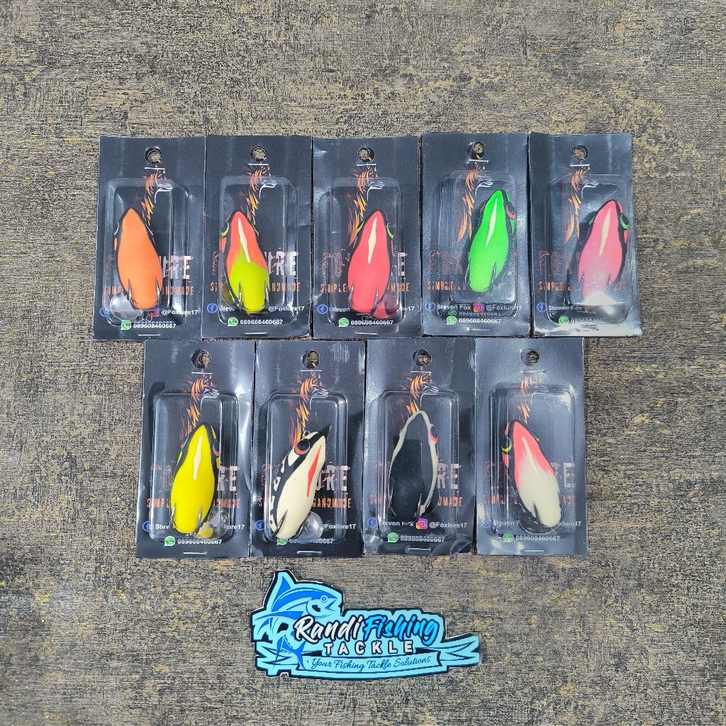 SOFT FROG FOX LURE ANTABUR  5CM