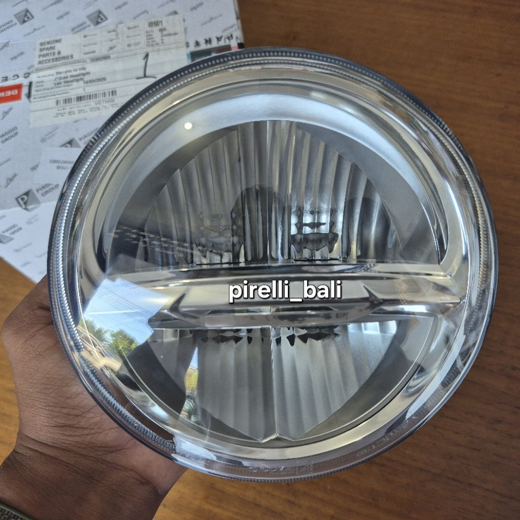 Headlamp Vespa LX 125 IGET Head Lamp LED  Headlight Lampu Depan Lampu Kepala