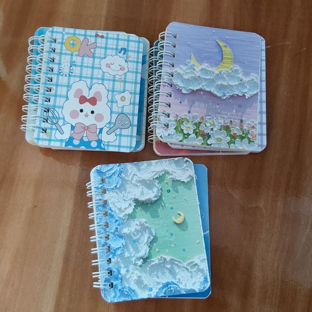 

Buku diary spiral / Notebook A7 Aimilo x Depai (1 BIJI)