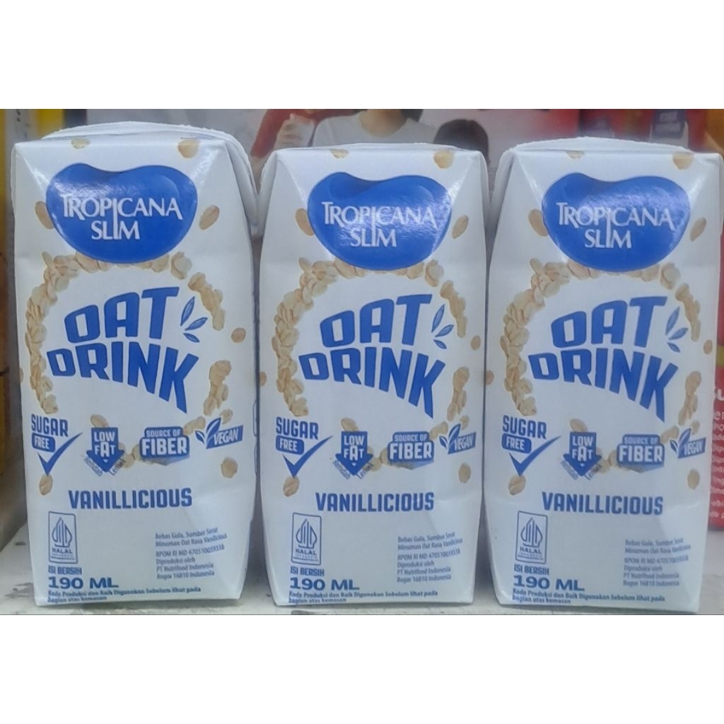

tropicanaslim oat drink vanillaicious 190ml