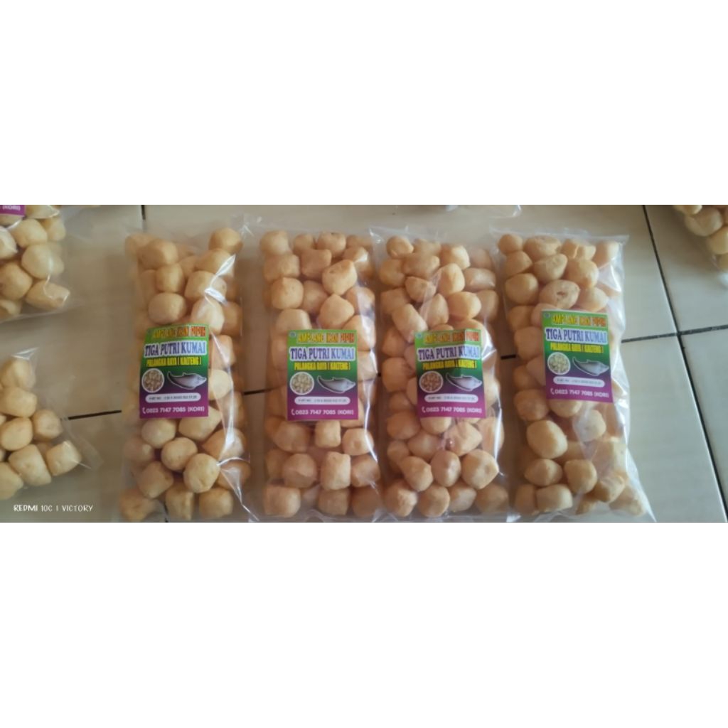 

amplang ikan pipih( belida)