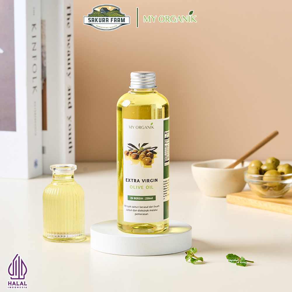 

My Organik EVOO Minyak Zaitun Murni Extra Virgin Olive Oil 500 ml 250 ml
