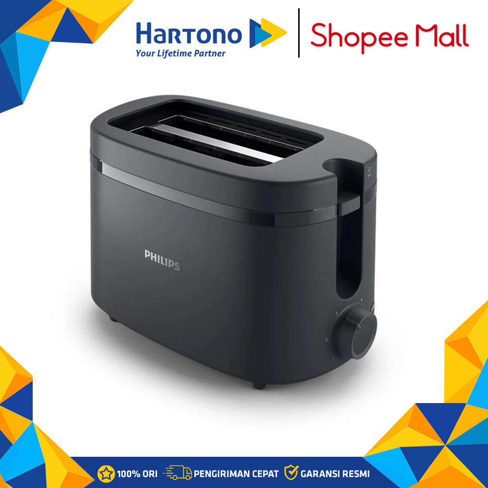 Philips Pemanggang Roti Electric Toaster HD2510/90