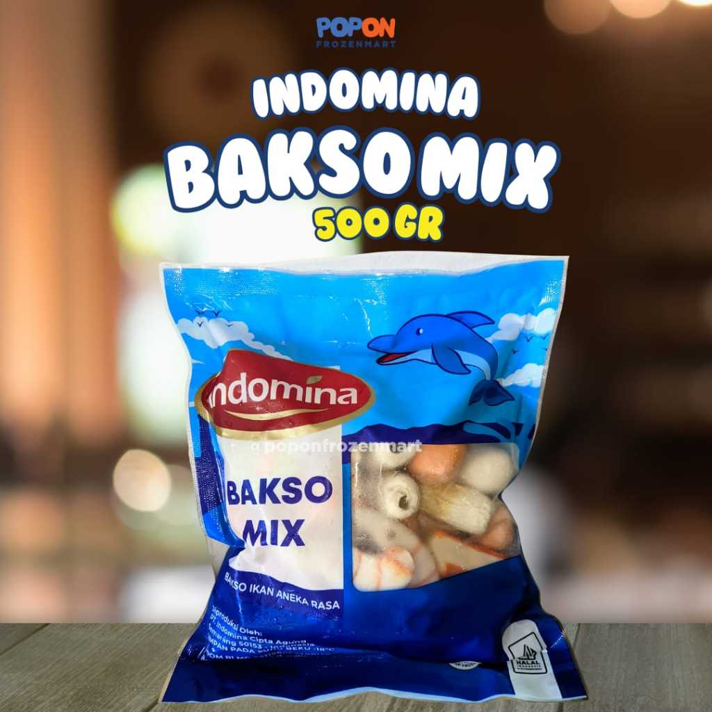 

INDOMINA BAKSO MIX 500GR