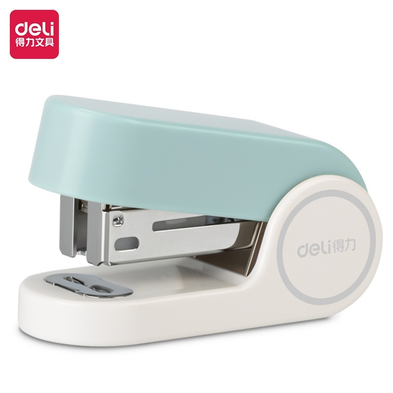 

Deli Stapler / Staples Kapasitas 12 Lembar Lucu Warna Light Blue TA201