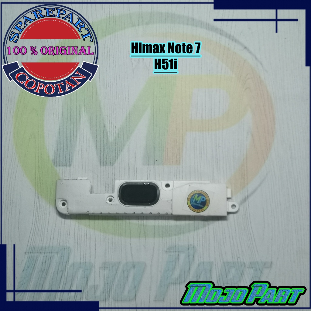 Himax Note 7 - H51i Speaker Buzzer Spiker Musik Dan Tutup Mesin Bawah Original Copotan | Mojo Part