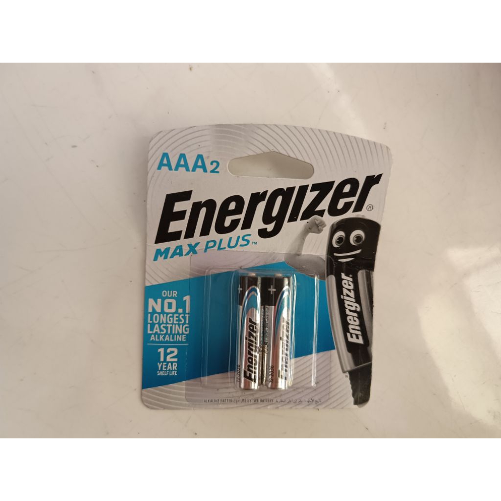 Energizer Max Plus AAA2 REJECT KEMASAN