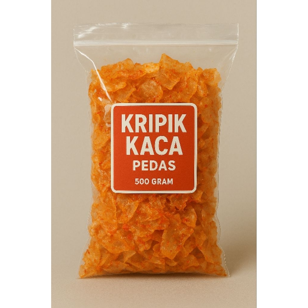 

KRIPIK KACA PEDAS DAUN JERUK 500GR