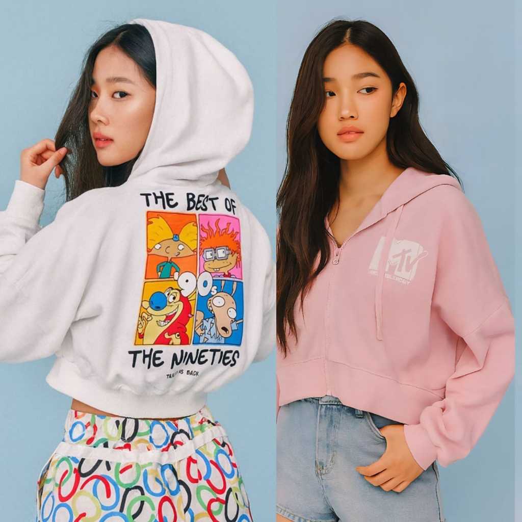 NICK/MTV ZIPUP HOODIE Jacket Outerwear Jaket Branded