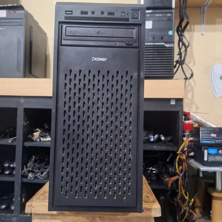 PC Rakitan Siap Pakai Intel i5 Gen 4 | RAM 8GB | HDD 500GB | HDMI & DVI | Windows 10 + Office