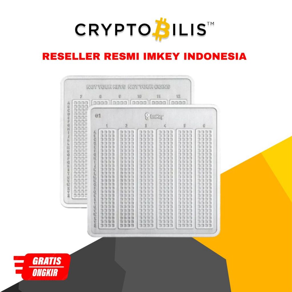 imKey HeirTab L1 Pro - Authorized Reseller (CryptoBilis) Bitcoin & Cryptocurrency Hardware Wallet