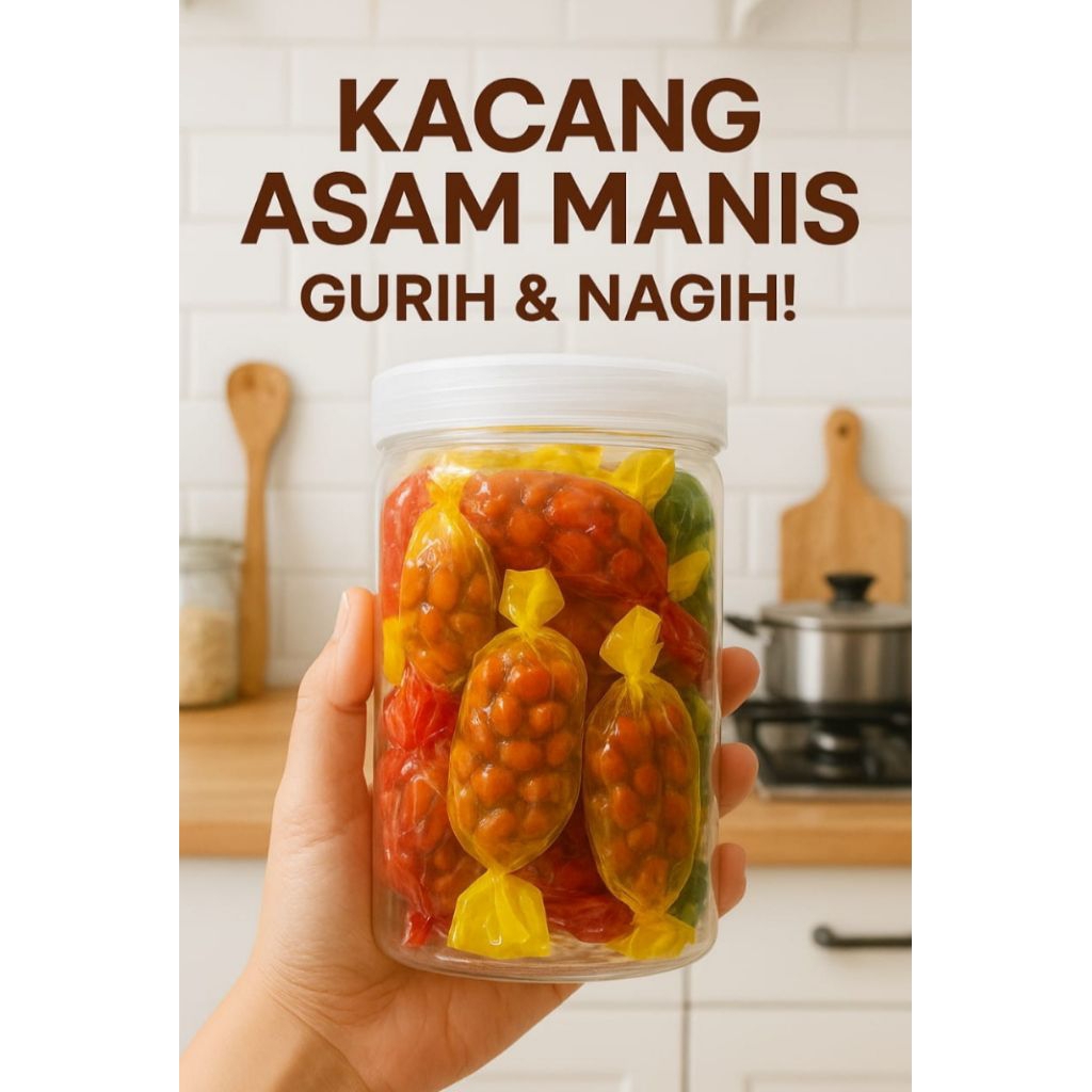 

Kacang Asam Manis Premium - Cemilan Nostalgia Favorit Keluarga