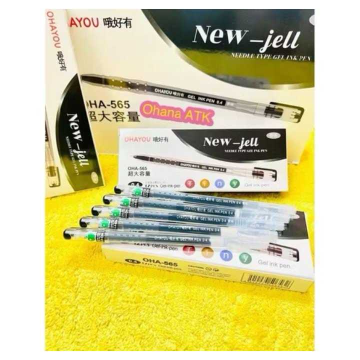 

[ 4 BIJI ] PROMO PULPEN GEL OHAYOU / AIGOU ZUIXUA NEW JELL PULPEN 0,4