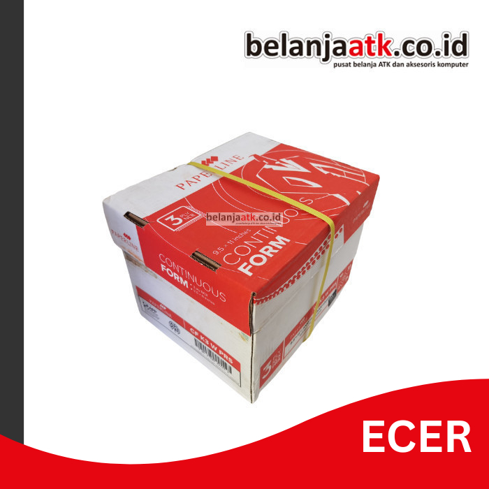 

[PAK] Continuous Form 3 ply bagi 2 (PRS) Paperline 9 ½” x 11” (inch)