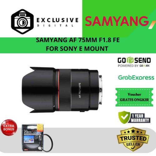 SAMYANG AF 75MM F1.8 FE FOR SONY E MOUNT / SAMYANG AF 75MM F1.8 FE