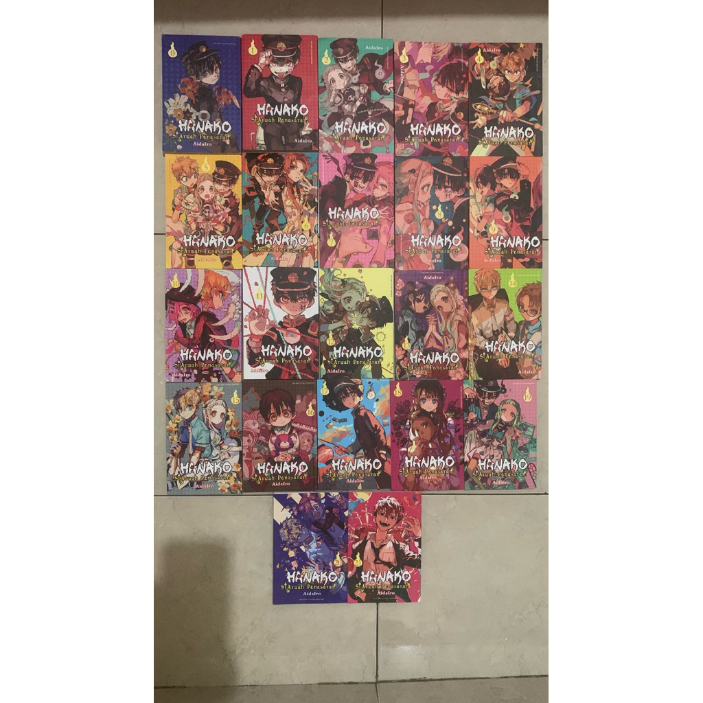 Hanako Si Arwah Penasaran Toilet Bound Hanako-Kun Komik Bekas Jepang Bahasa Indonesia Aidalro 0 1 2 