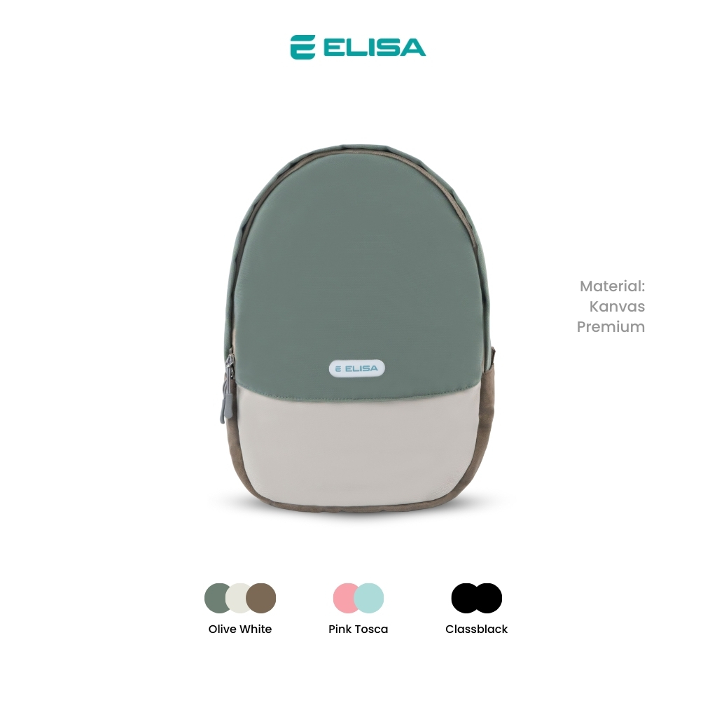 ELISA - TAS SORA - Tas Ransel Sekolah Wanita Sora Laptop12 Inch