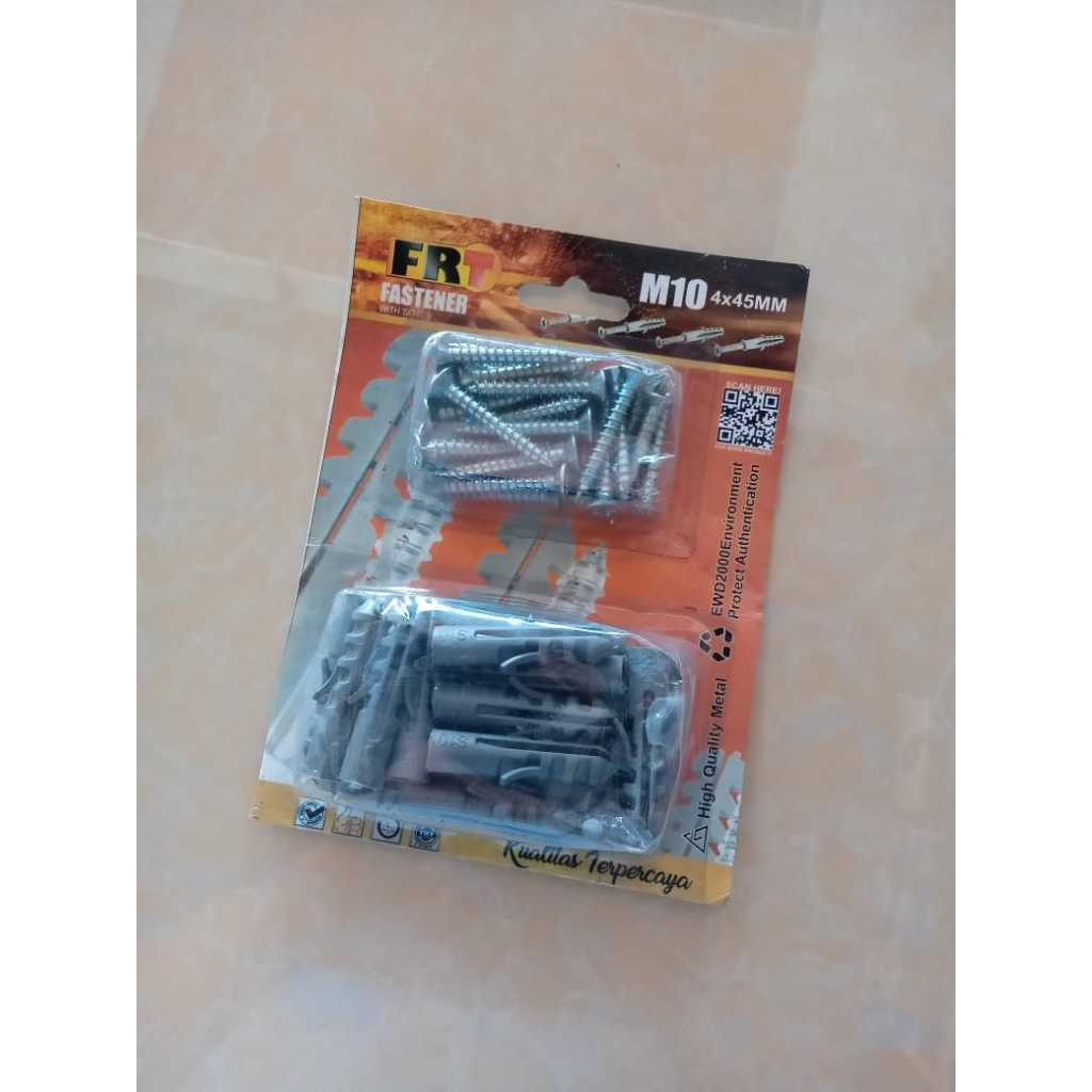 FISHER DAN BAUT FRT BERKUALITAS TINGGGI Terdapat Dua Ukuran M8 dan M10 Kualitas Terpercaya