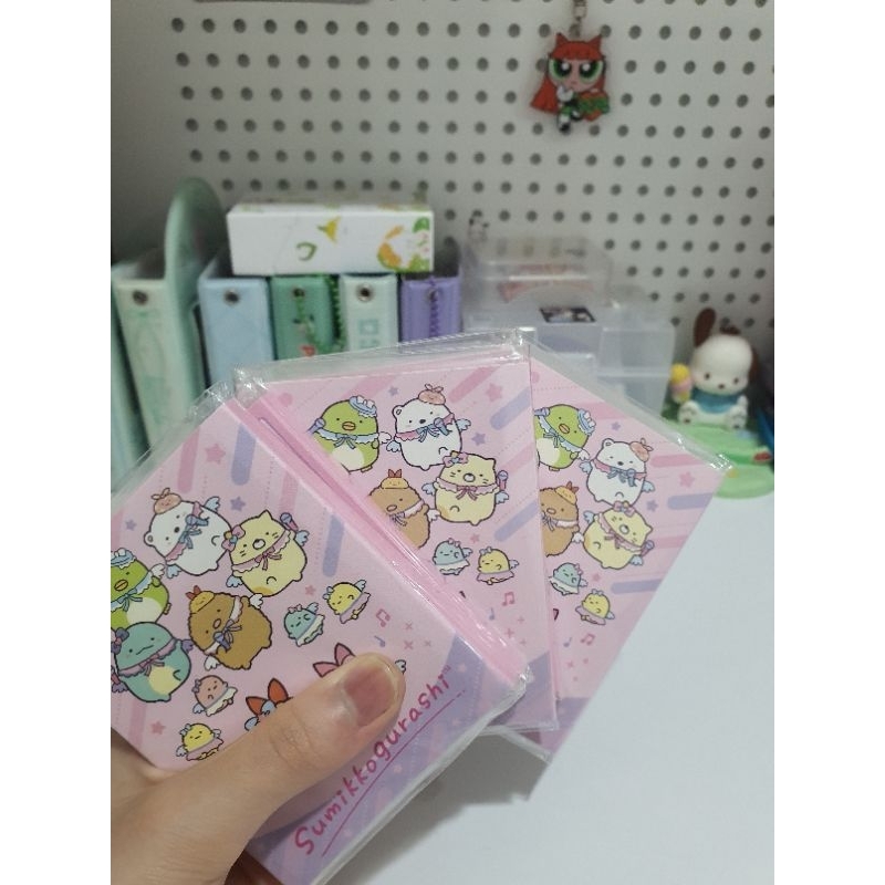 

San X Memo Pad Sumikko Gurashi Sticky Notes Paper Reddish Made in Japan