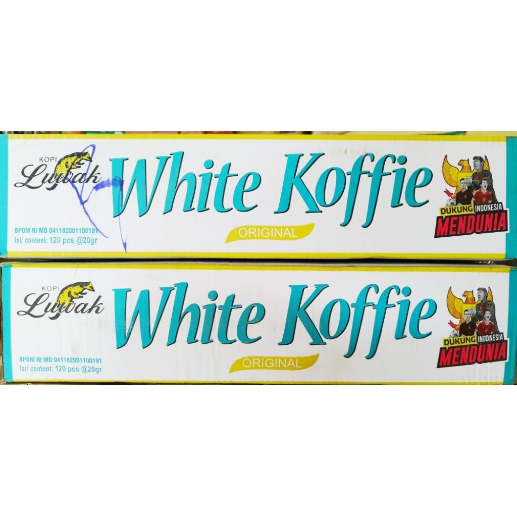 

Luwak White Koffie, 20gr, 1 Dus isi 12 Sachet