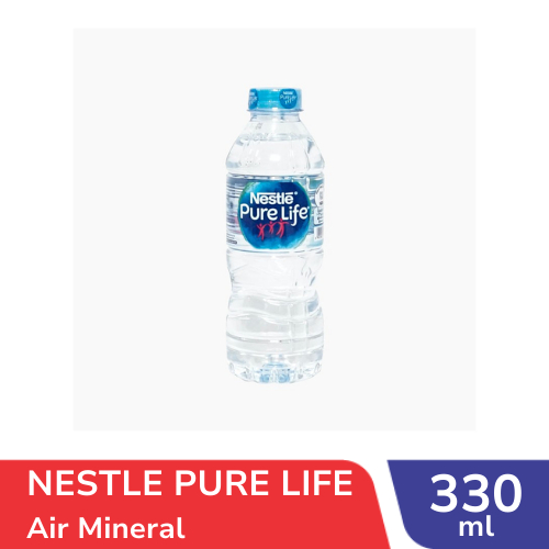 

Air Mineral Nestle Pure Life Botol Mini Pet - 330 ml (Kemasan Satuan) / Air Mineral Botol Mini