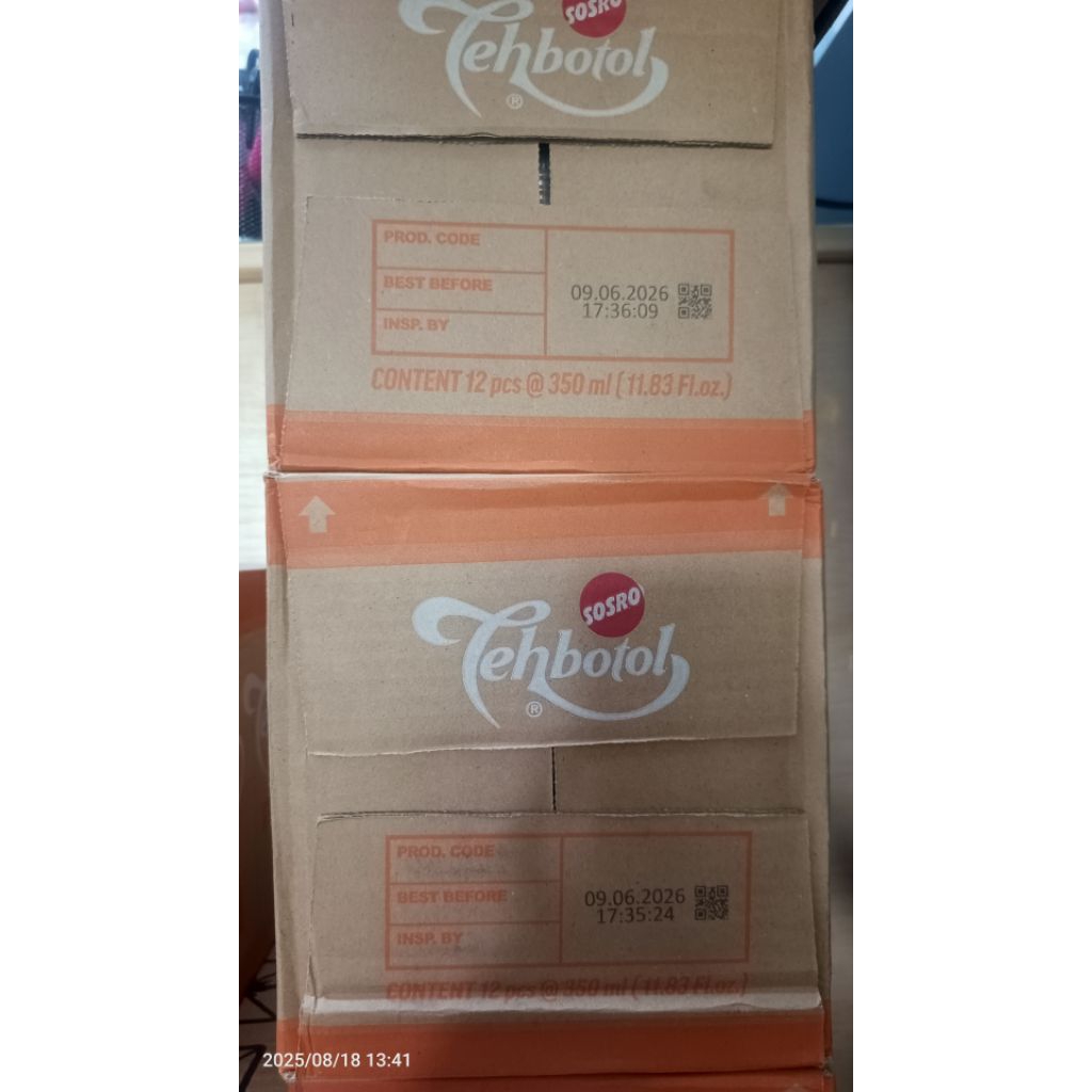 

(ABDILA) Teh Botol Sosro 350ml 1 Karton