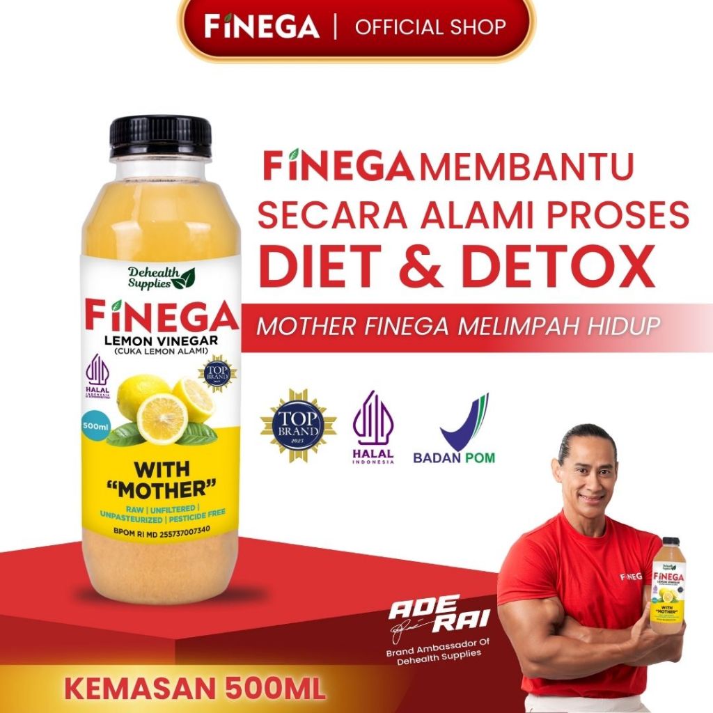 

Dehealth Supplies FINEGA CUKA LEMON 500ml Plastik