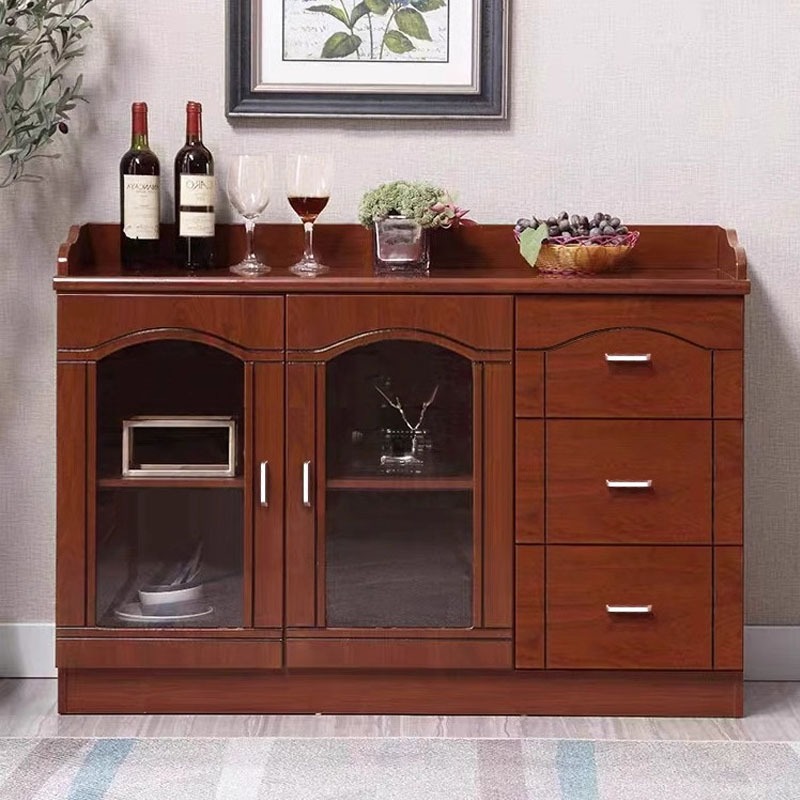 Lemari teh dua pintu Lemari rendah Lemari penyimpanan tiga pintu Lemari makan kantor Lemari teh mode