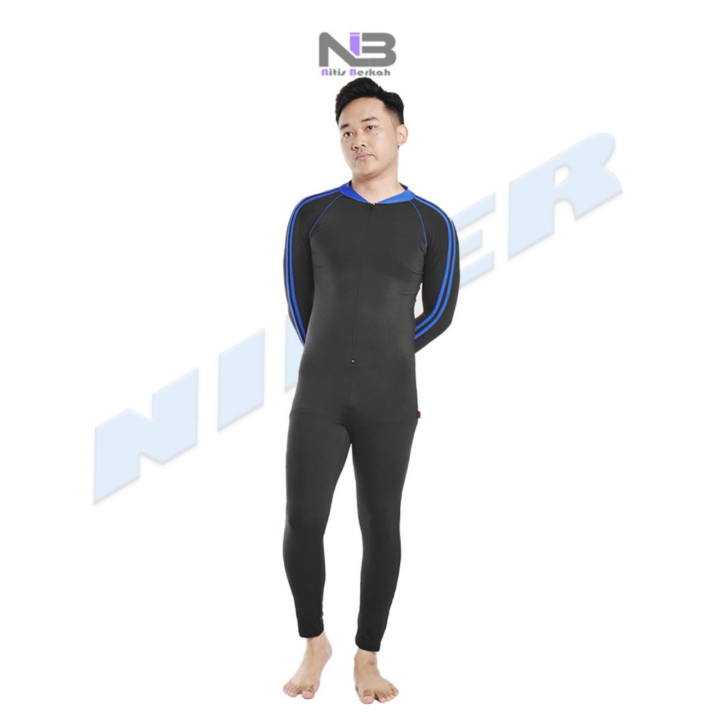Baju renang selam remaja dewasa cewek-cowok,baju renang swimsuit unisex,baju renang lengan panjang