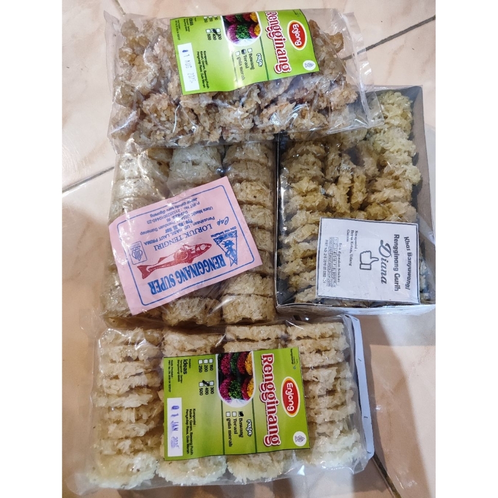 

RENGGINANG MENTAH/ OLEH OLEH KHAS BANYUWANGI