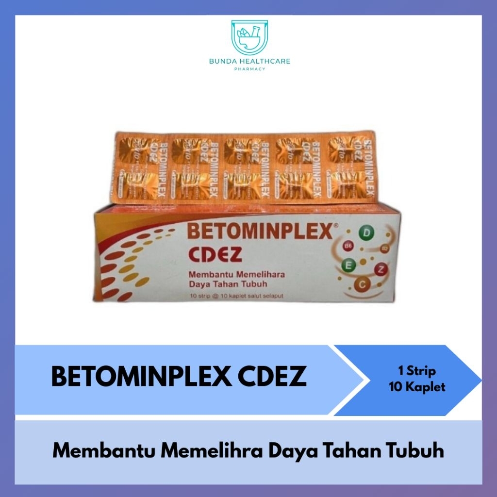 Betominplex CDEZ | Suplemen untuk memelihara daya tahan tubuh