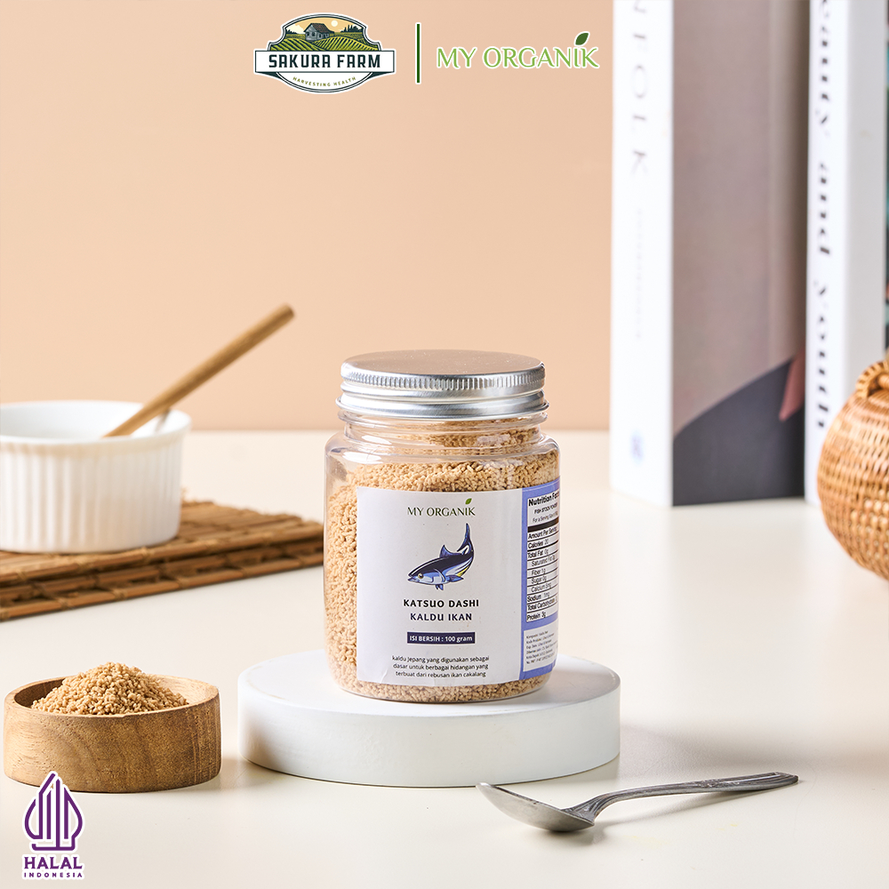 

My Organik Katsuo Dashi Halal Kaldu Ikan Ramen Udon Jepang 50 gr 100 gr 160 gr