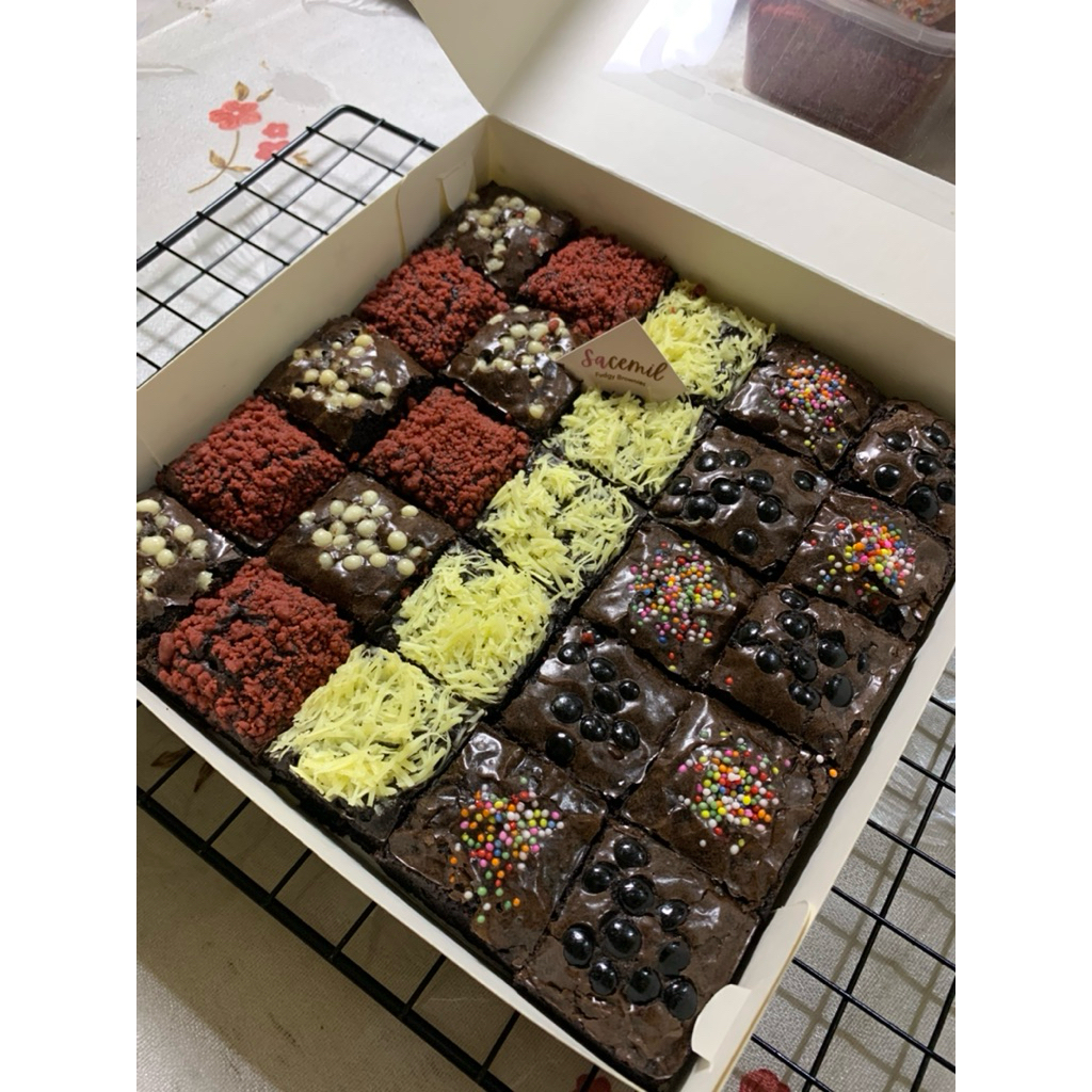 

Fudgy Brownies Sekat Chocolate Original