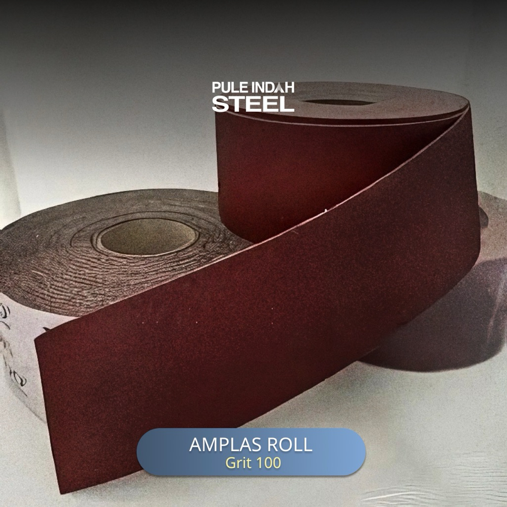 Amplas Meteran Grit 100 | Amplas Roll | Amplas Gulungan