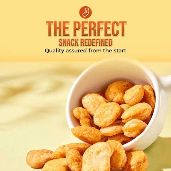 

Kacang Koro Rasa Telur Kepiting / Crab Roe Broad Beans Kacang Kapri Kacang Koro Telur Kepiting